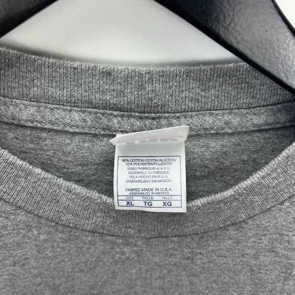 Las Vegas Graphic Tee Large Gray Vintage Y2K Unisex Fit - Picture 6 of 14